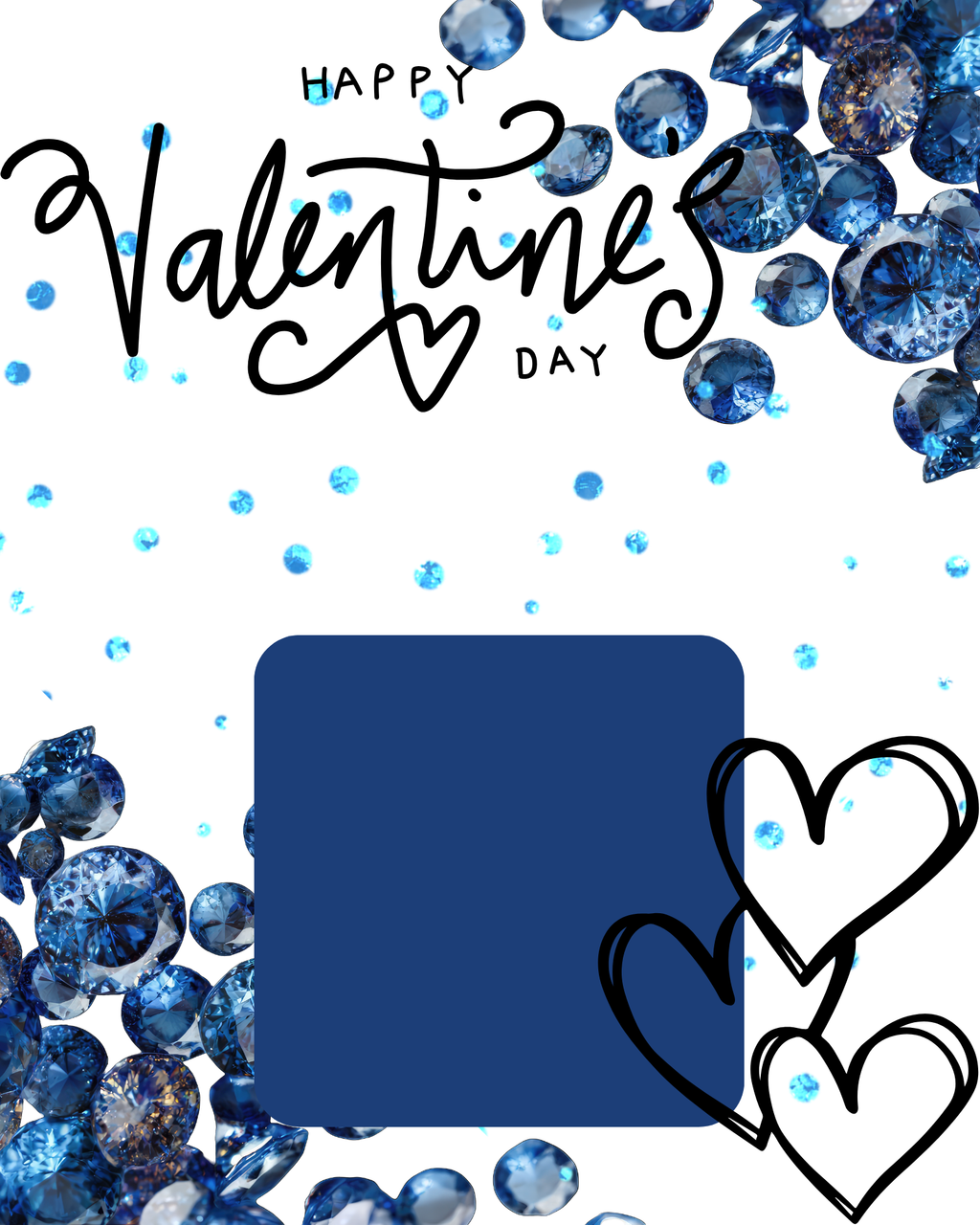 His Hers Them Jumbo Valentines Card and Treats