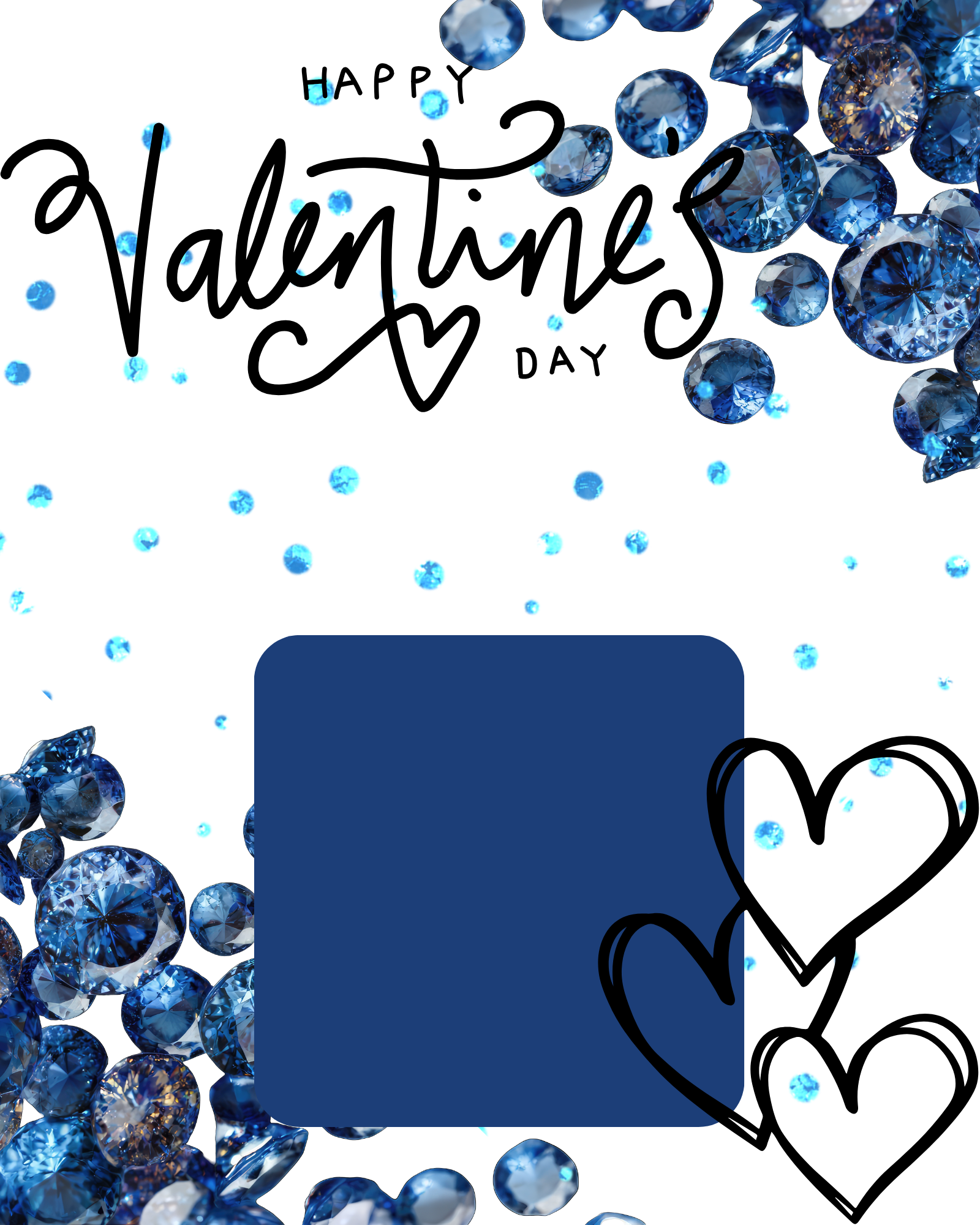 His Hers Them Jumbo Valentines Card and Treats