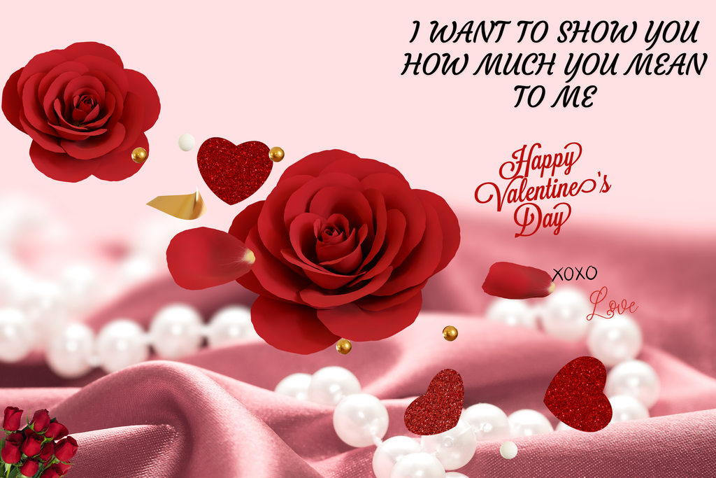 Romantic Adult Teen Jumbo Valentine's Day Card