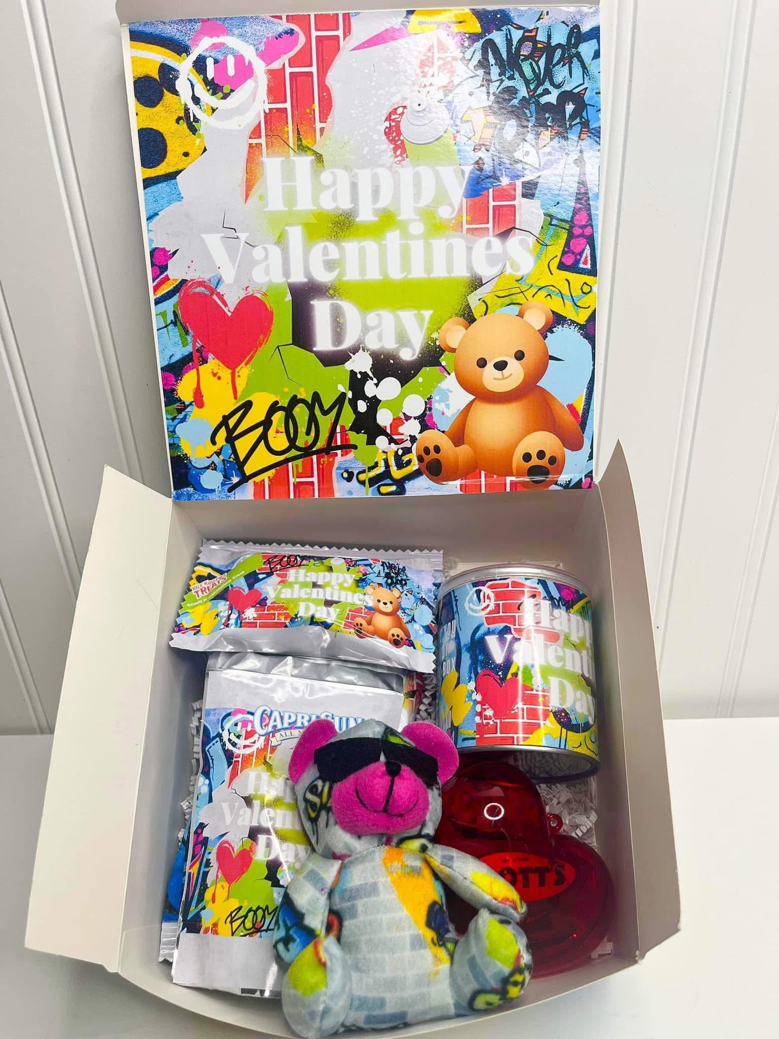 Valentines Treats Gift Box His Hers Teens Children