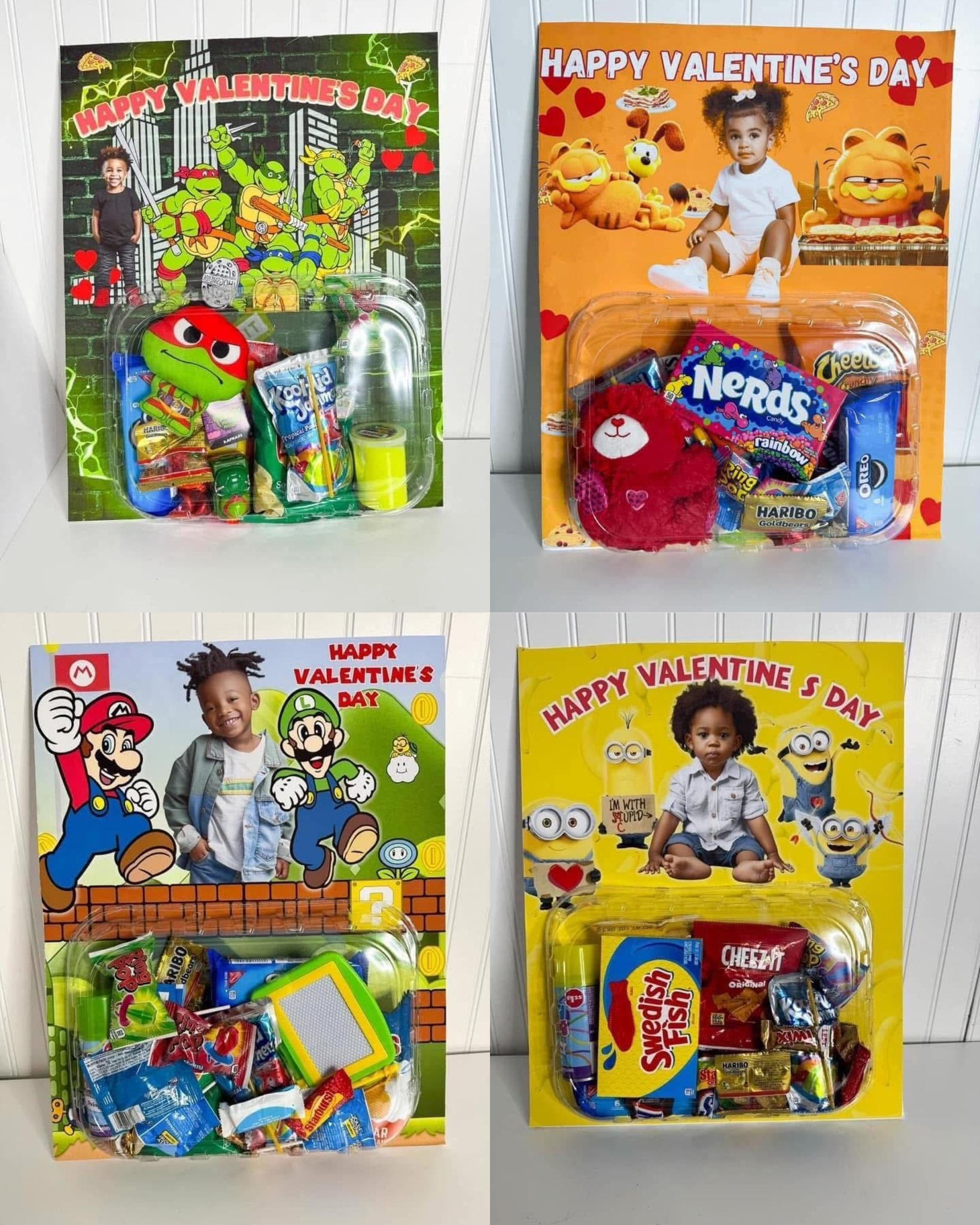 Kid Jumbo Valentine's Treat Cards